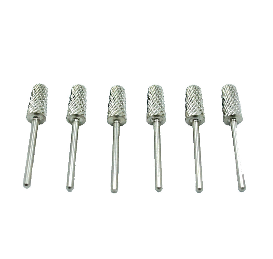 Startool Acrylic Nail Drill 3/32" STX Extra Coarse 3 in 1 Silver *( 6 Pieces )