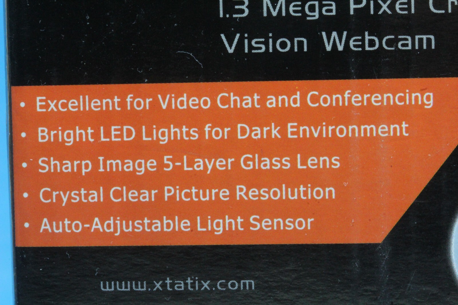 Xtatix XCA-PP2 1.3 MP Effective Pixels USB 2.0 Peeper Webcam.
