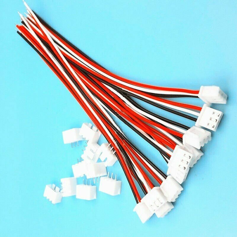 5Sets 15cm Wire To Board Connector  XH2.54 3Pin 1007 24AWG Single End