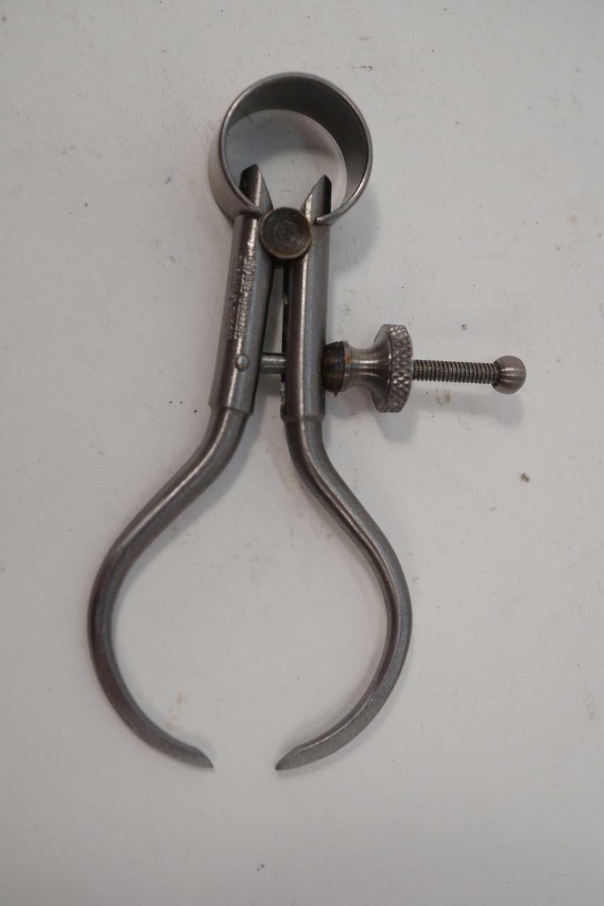NOS BEAUTIFUL Moore & Wright UK Micro  2" Toolmakers Machined Round Leg Caliper