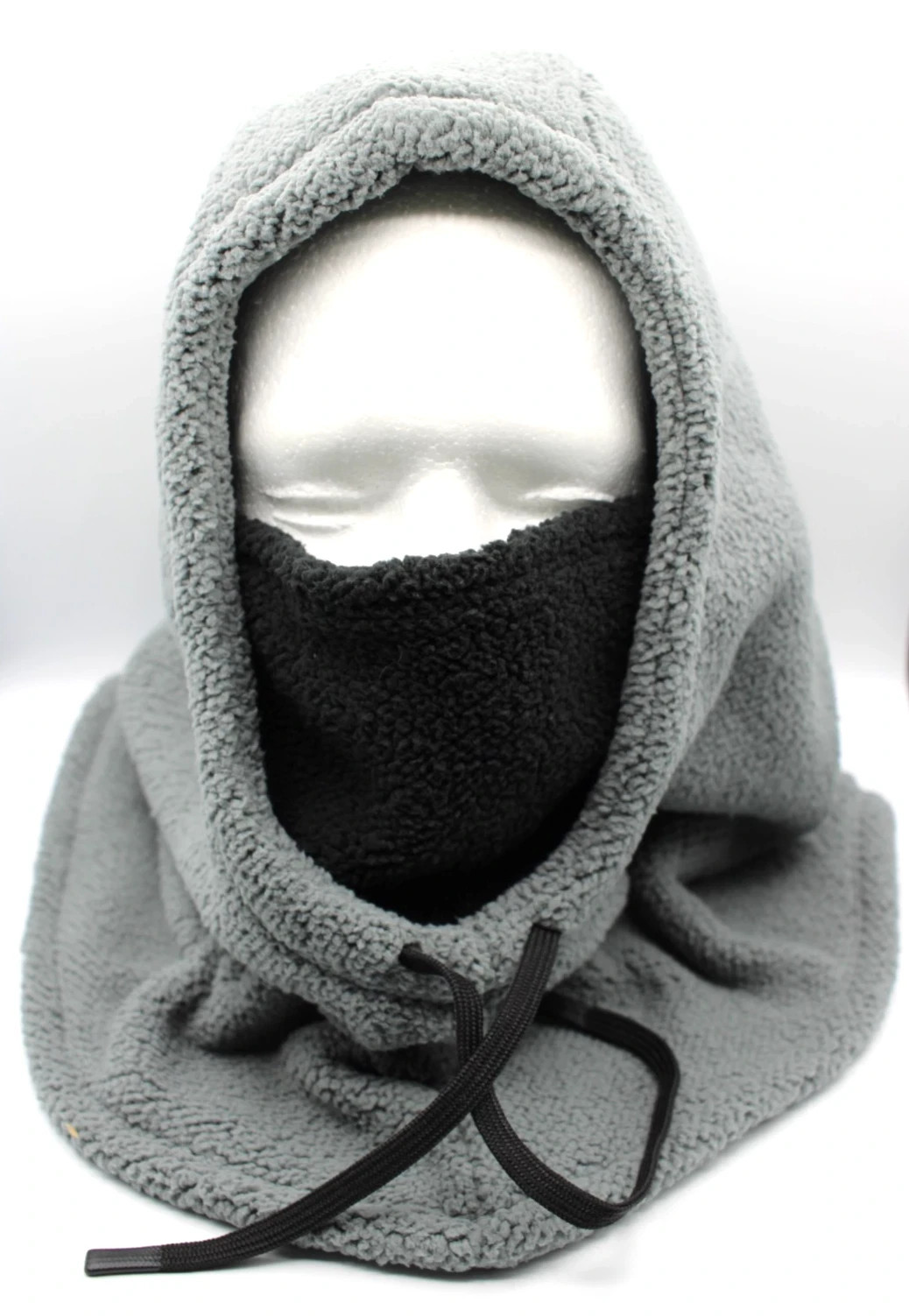 Nike Hood High Pile Fleece Hood Snood Men's Smoke Grey/White/Black