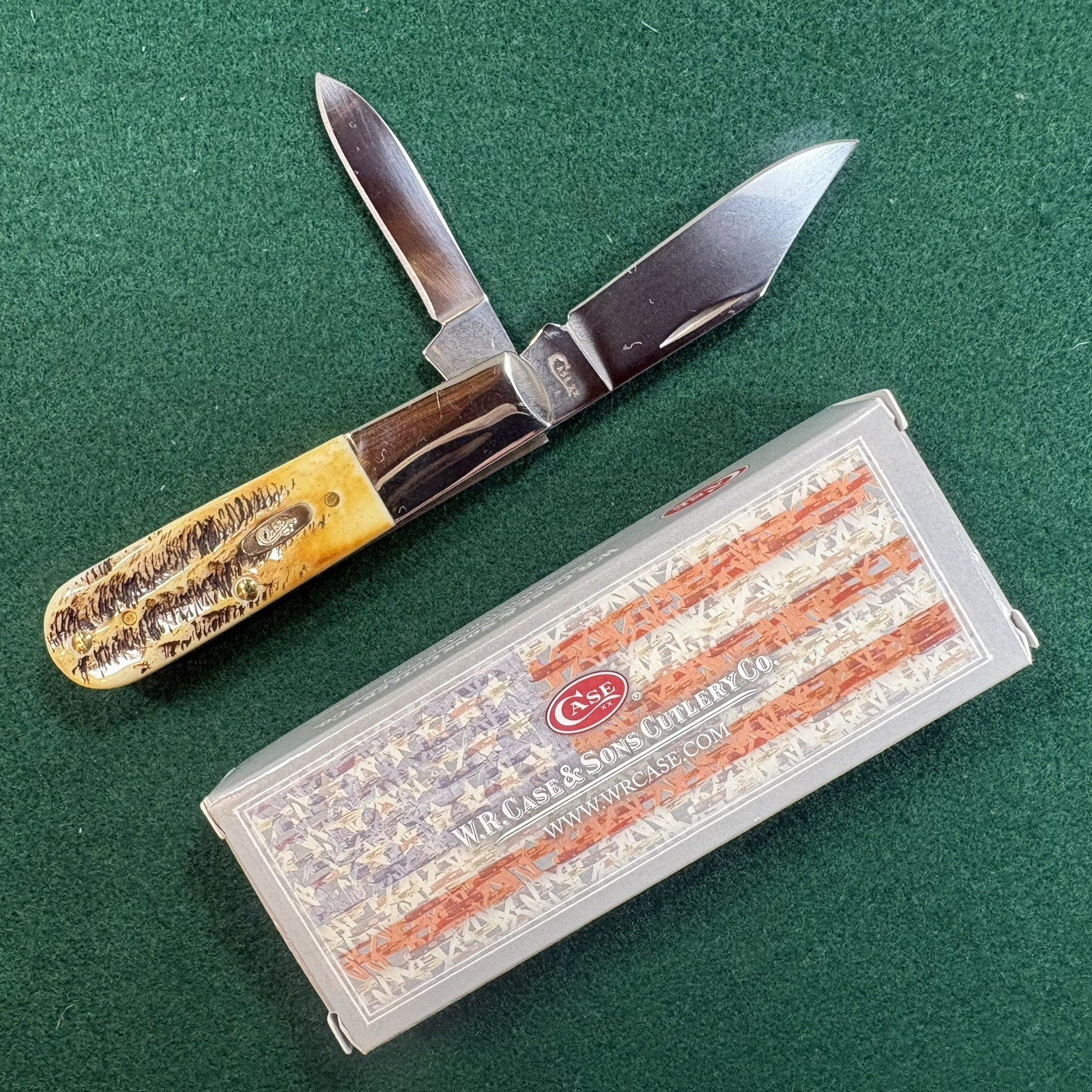 Case Barlow, BoneStag, 2-Blade, Model 65316, Pattern 6.52009 1/2 SS, 2019 Vault