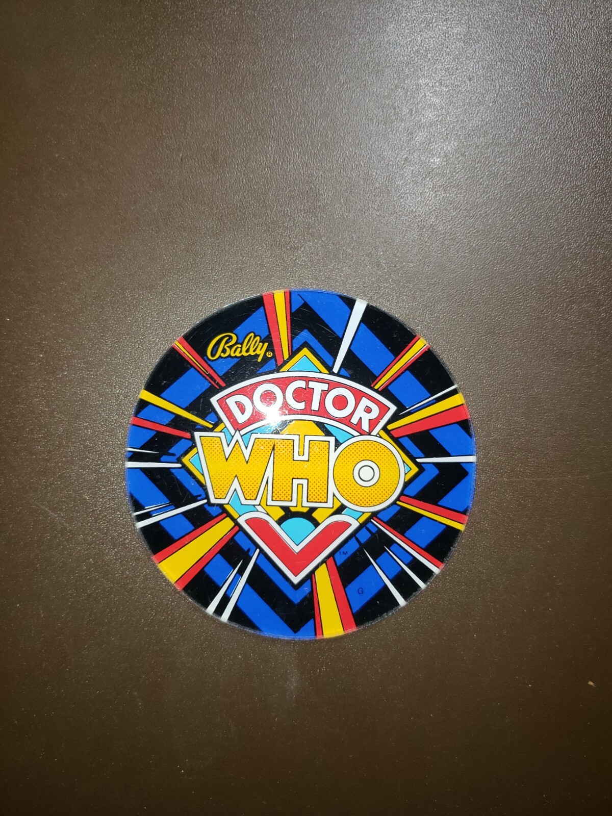 Bally DOCTOR (DR) WHO Pinball Promo Plastic