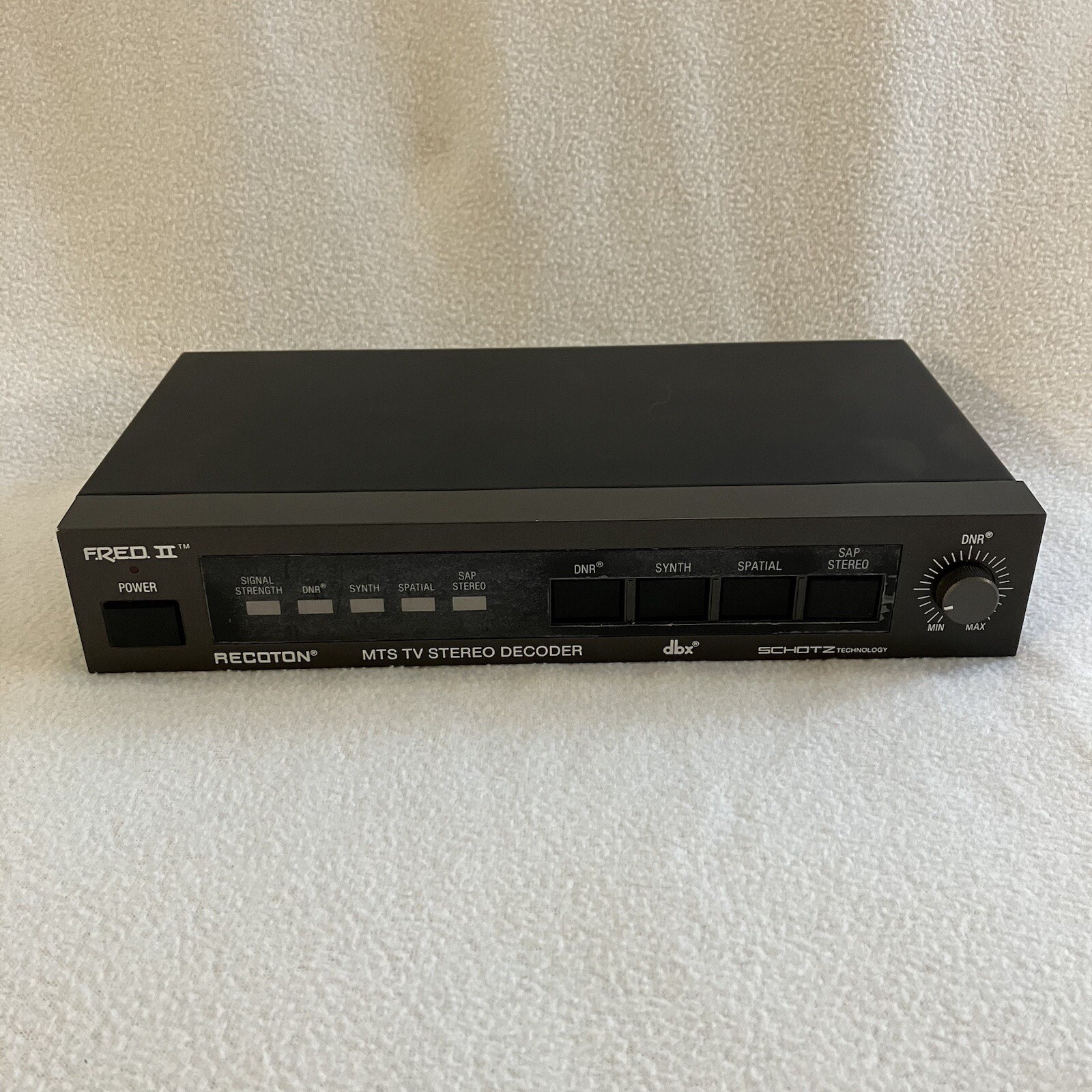 Recoton MTS TV Stereo Decoder DBX Model V623 - Schotz Technology Fred II