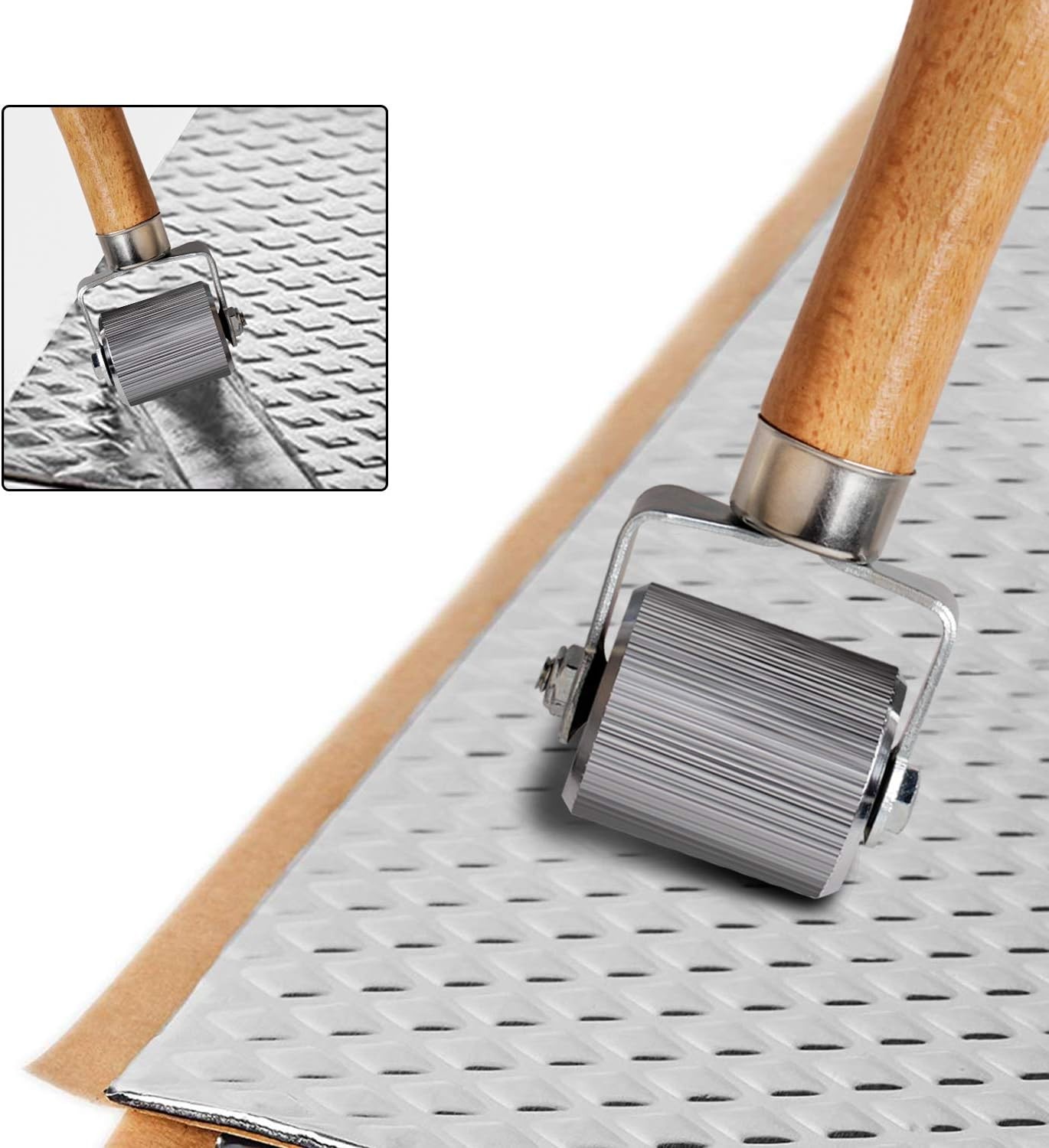 Car Sound Deadening Roller Metal Installation Tool 3 Pcs