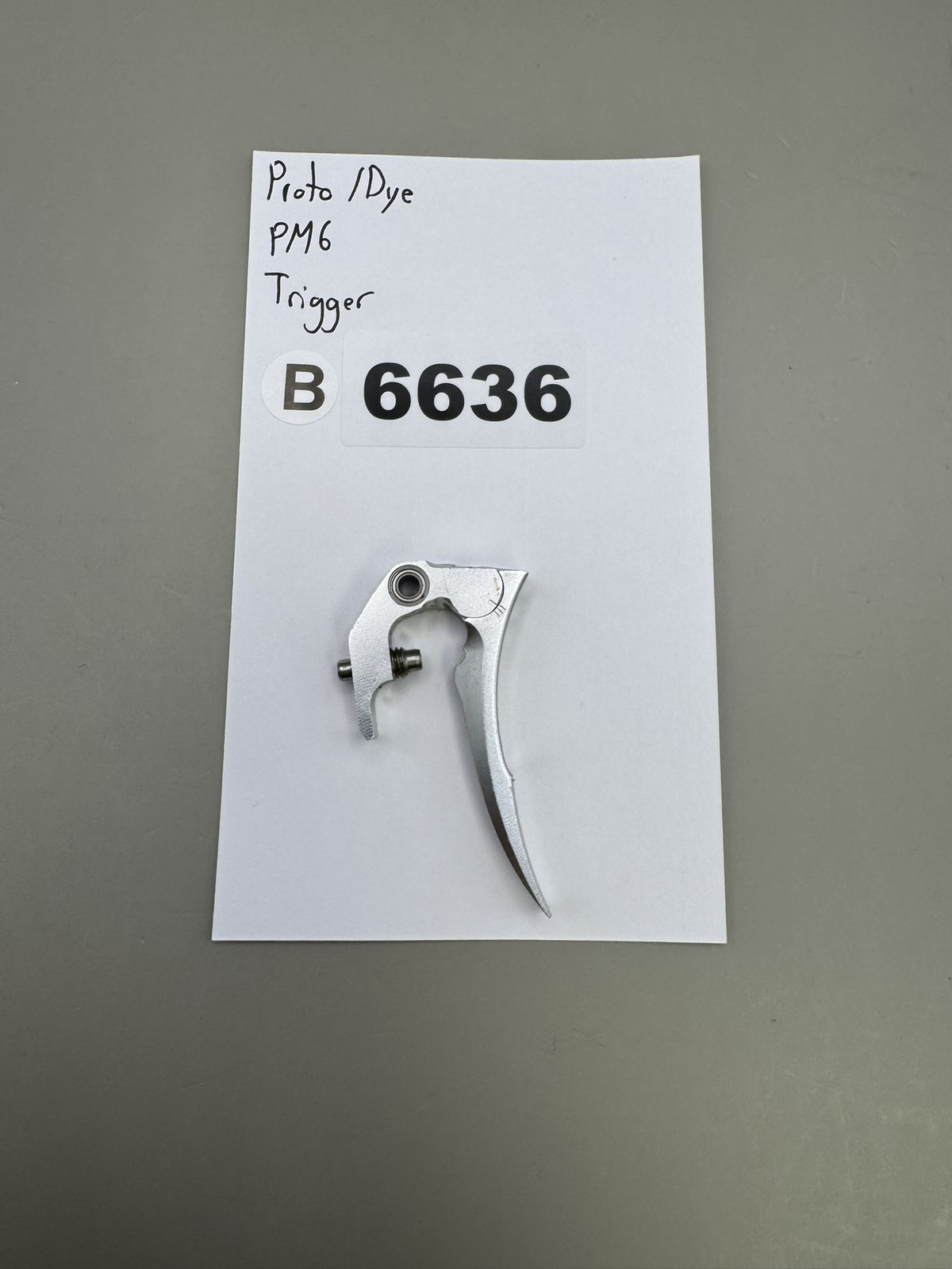 Proto/Dye PM6 Trigger Silver