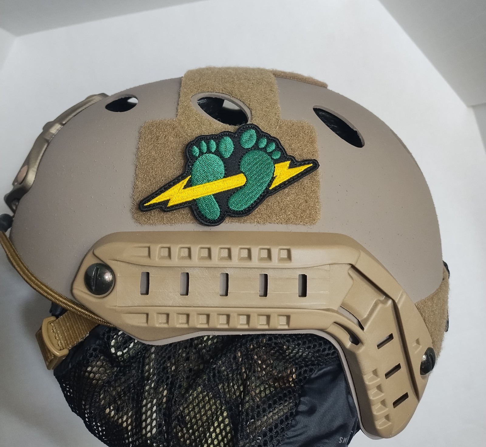 USAF PJ, 24th STS Emblems, Later Style Pararescue Small Helmet / Cap Patch