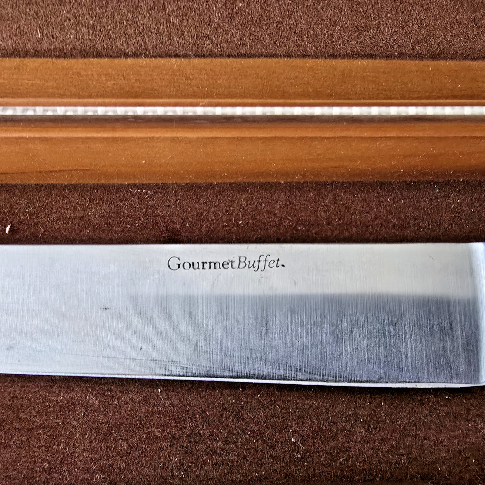 Gourmet Buffet Stainless Steel Carving Set Boxed Kitchen Gift Serving Practical
