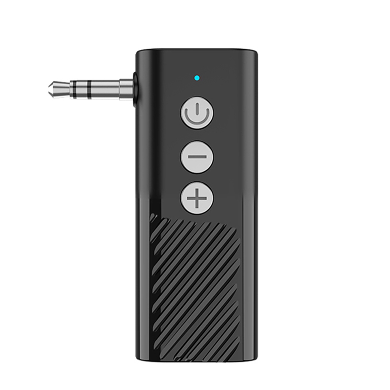 3-in-1 Wireless Bluetooth 5.3 Transmitter Receiver Adapter Audio ABS Black