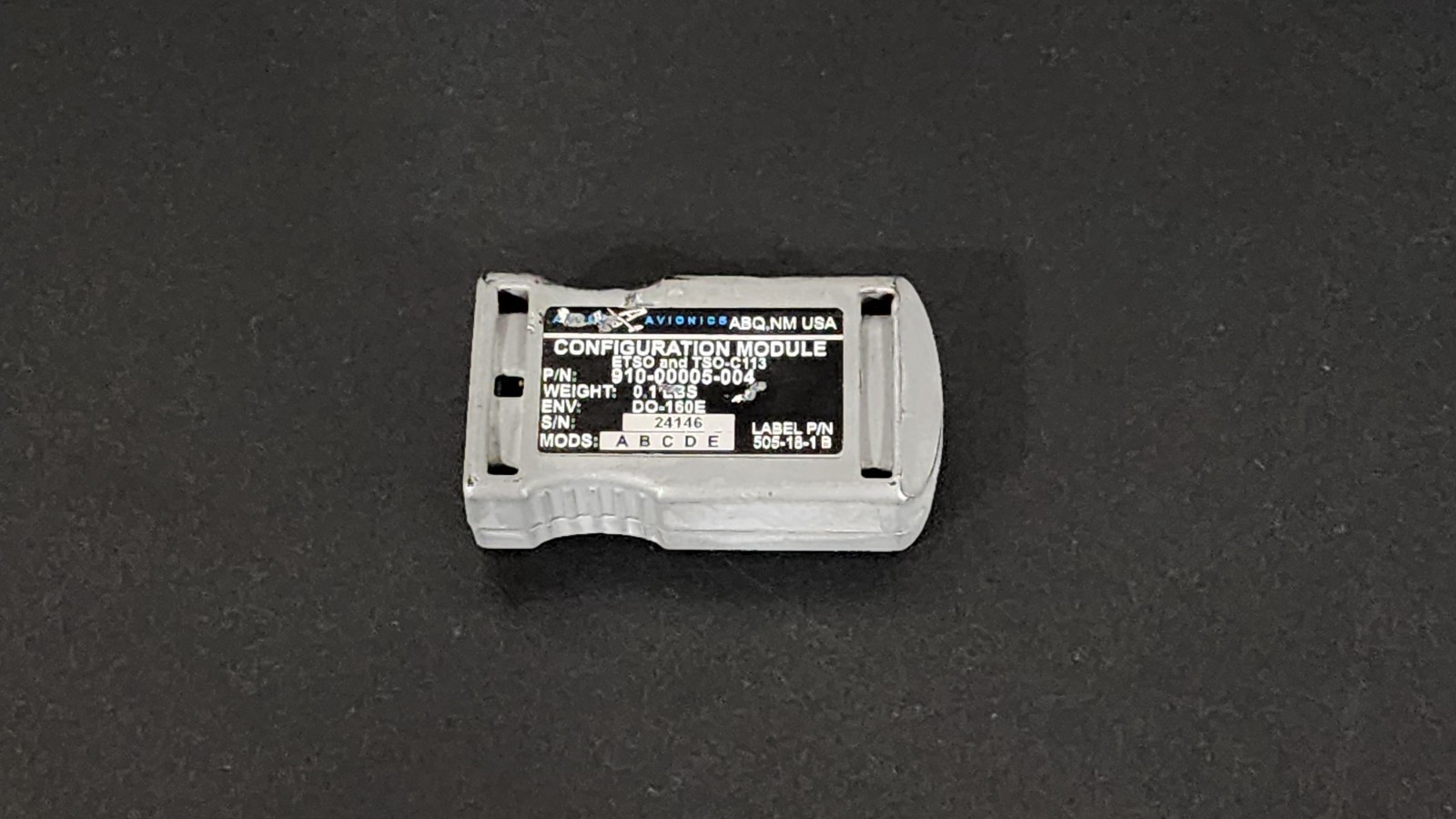 Aspen Avionics EFD1000 E5 P/N 910-00101-001 REV: A