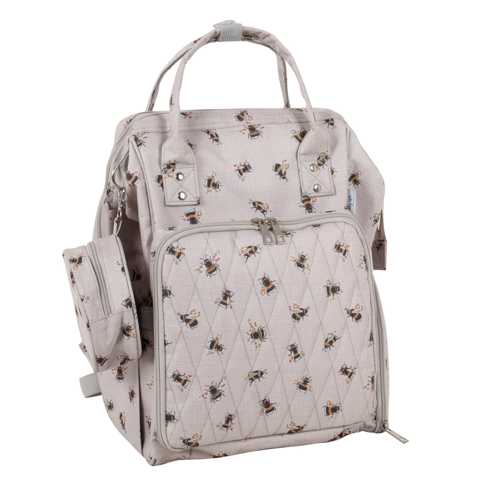 HobbyGift Craft Storage Backpack: Bee- Craft, sewing, quilting knitting Bag