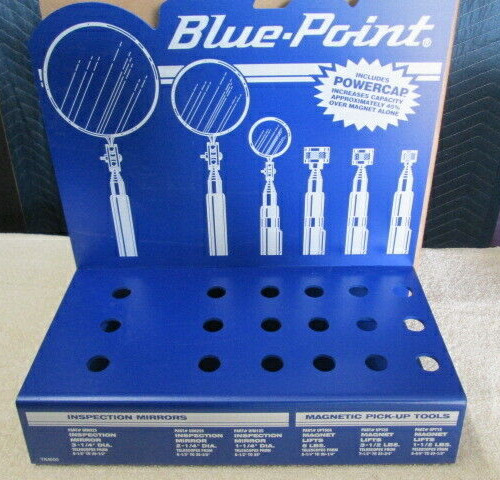 Blue Point Factory Display Tool Storage Rack Inspection Mirrors & Magnets ~ I2