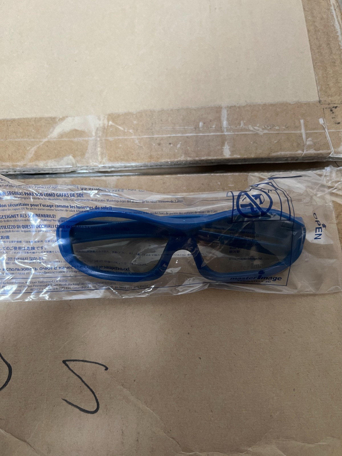 Master Image Kids 3D Glasses Blue (250)