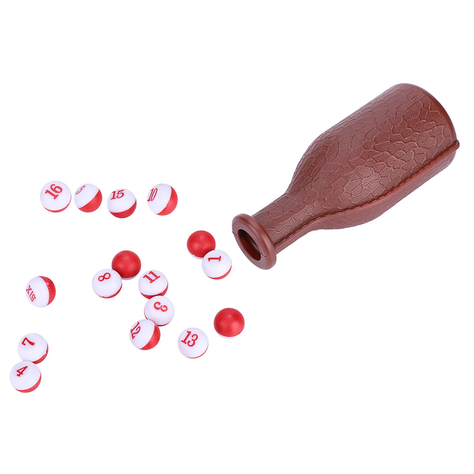 Pool Dice Set With Shaker Bottle For Billiards Games