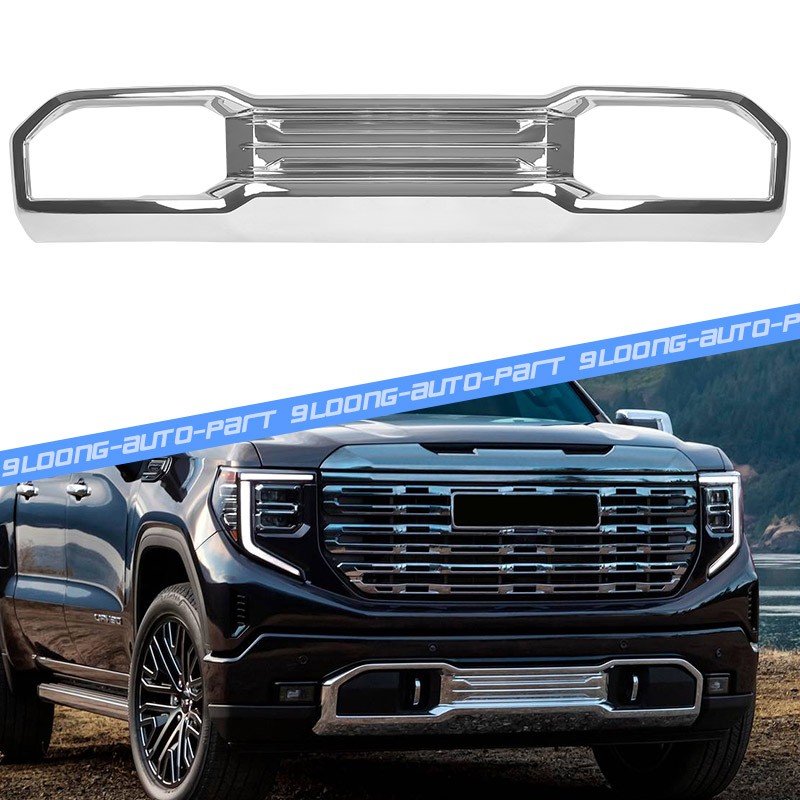 Front Bumper Lower Skid Plate Valance Chrome For GMC Sierra 1500 Denali 2022-26