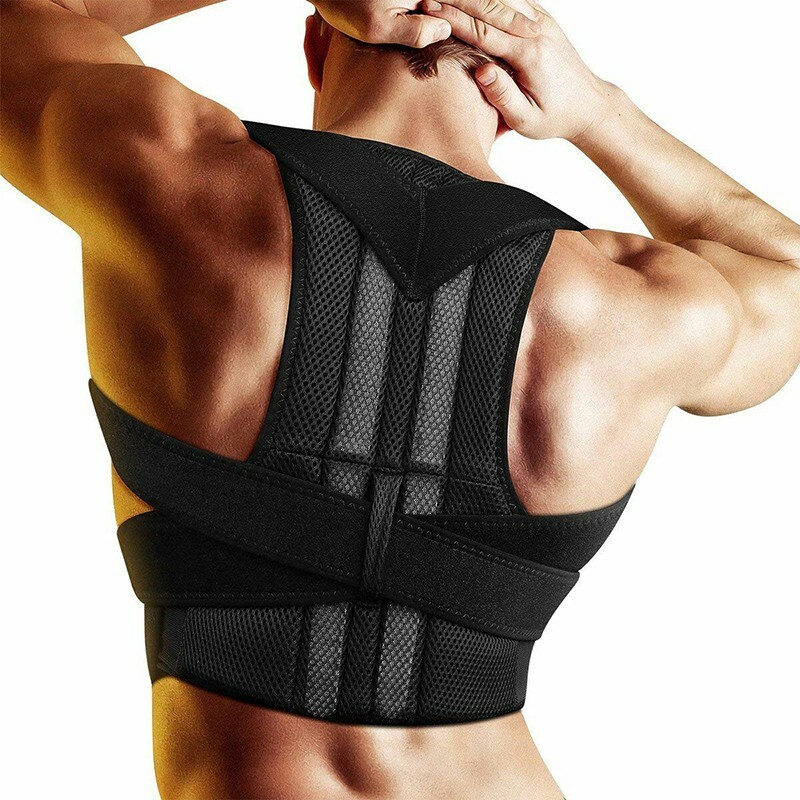 Back Brace Posture Corrector Adjustable Upper Back Brace for Clavicle to Support