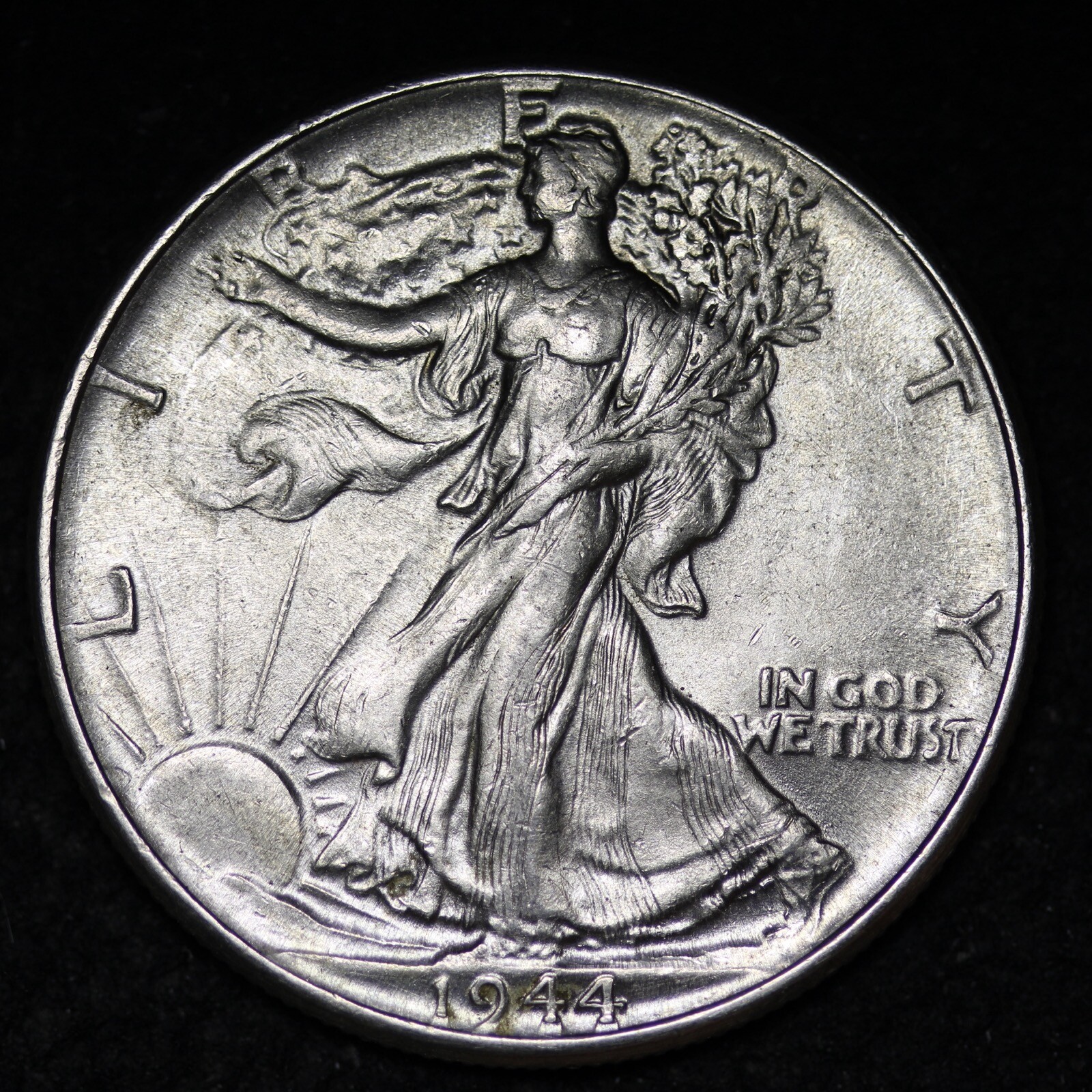 1944 WALKING LIBERTY HALF DOLLAR CHOICE BU UNCIRCULATED MS UNC KRNF W95