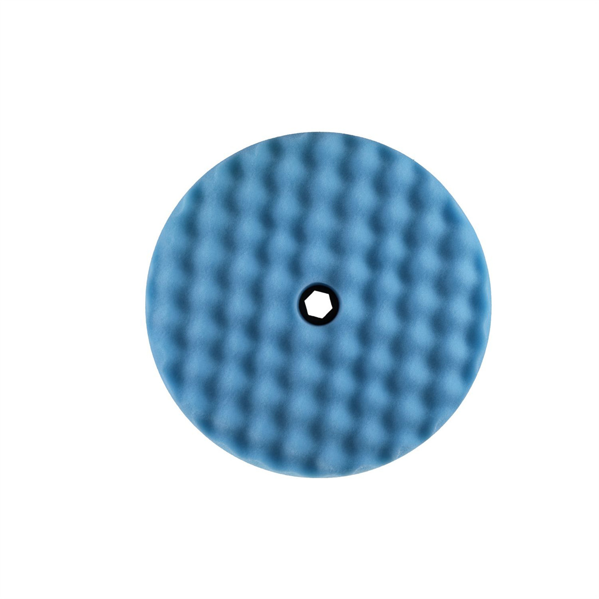 Buff And Shine 852SP Double Sided Snap Pad, 8 in Dia, Foam Pad, Blue