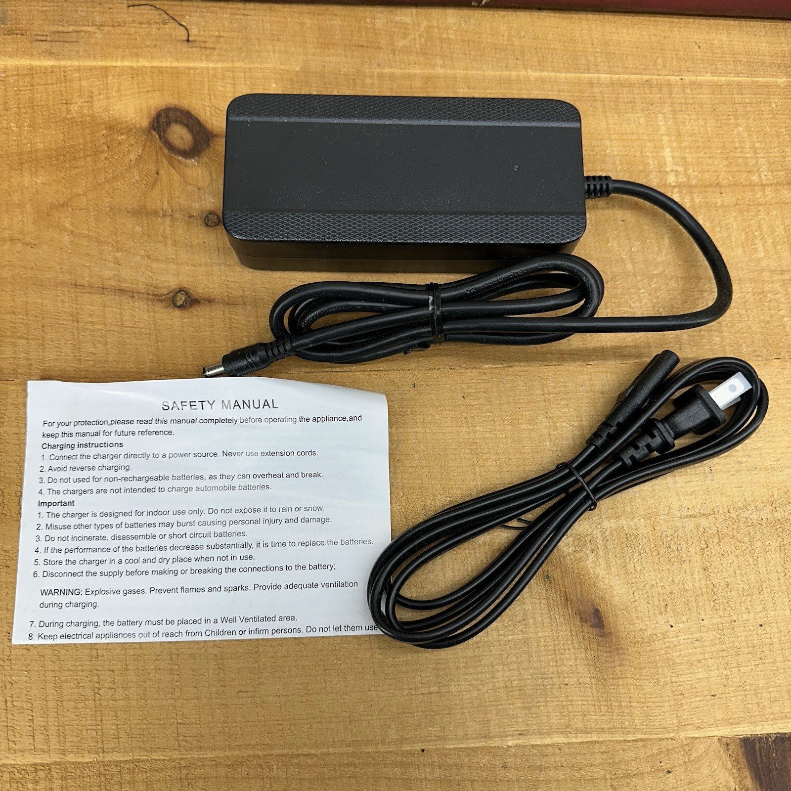 MDA Li-ion Battery Charger Model BC238360020 Input 2.0A Output 42V Bird Lime