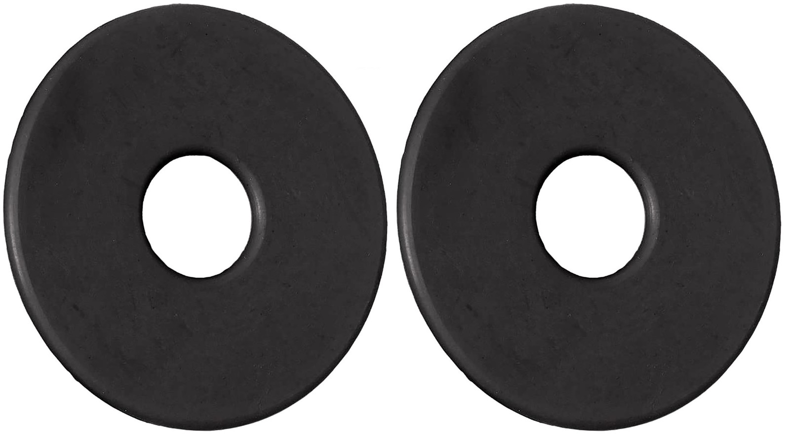 Set of 2 Horse 3-1/2" Black Rubber Protective Non-Toxic Cheek Bit Guards