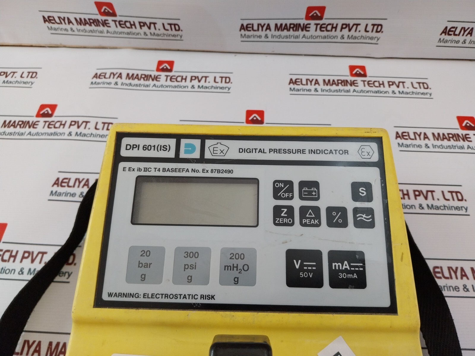 DRUCK DPI 601 (IS) Digital Pressure Indicator (Not Working)