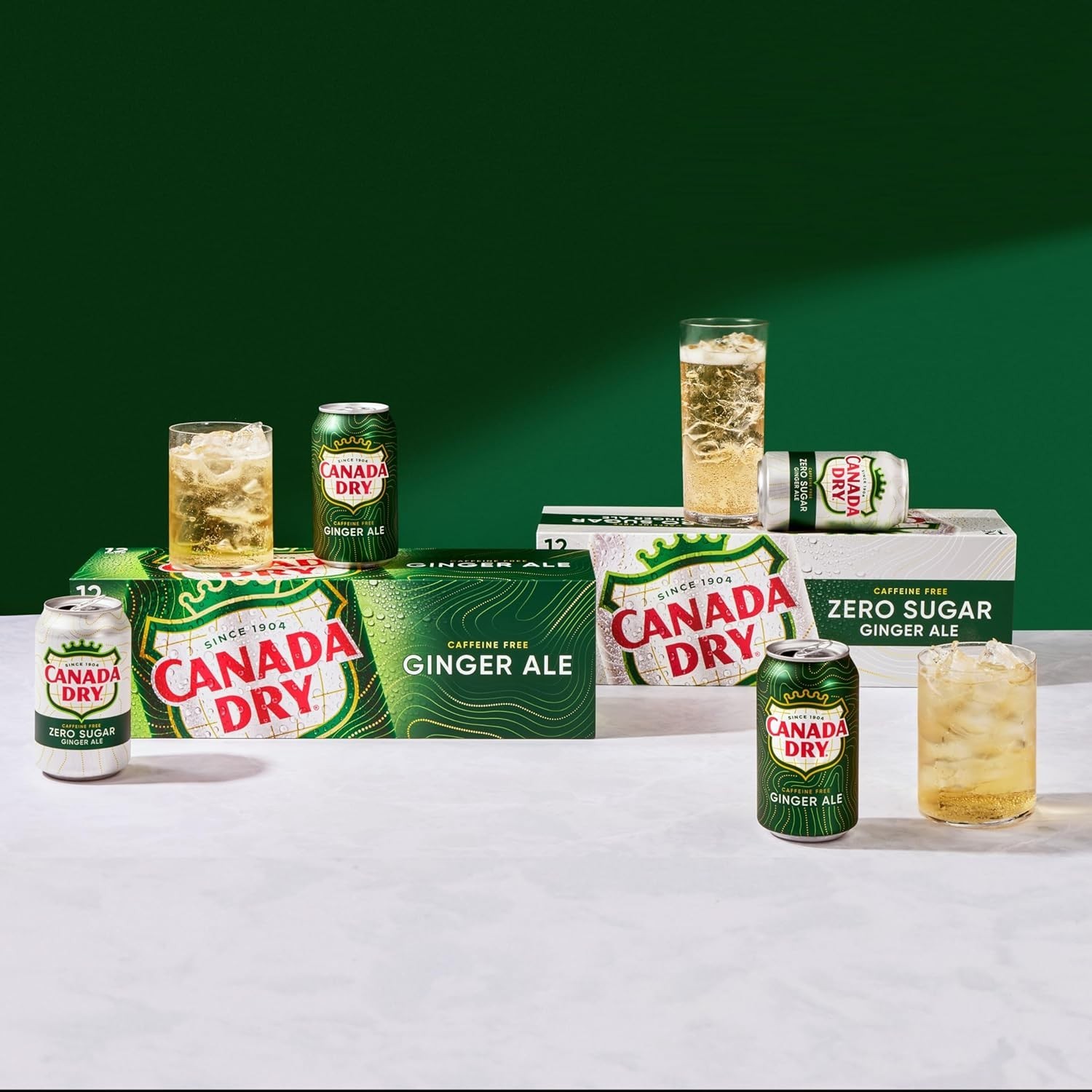 Ginger Ale Soda, 12 fl oz cans, 12 pack