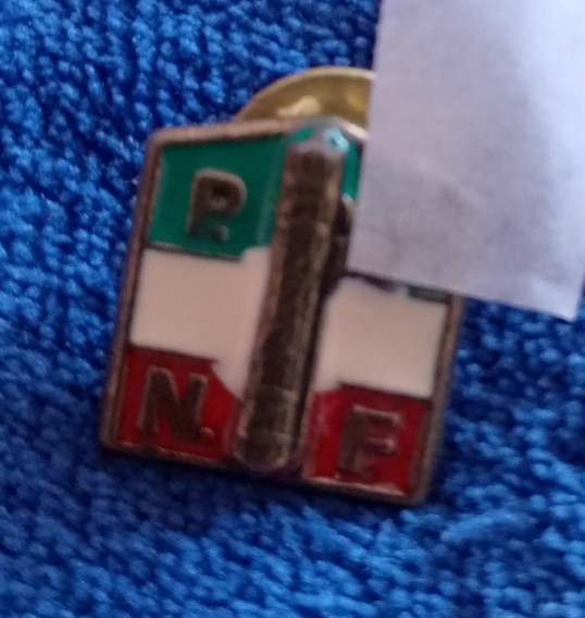 PNF PIN TWENTY YEARS TRICOLOR