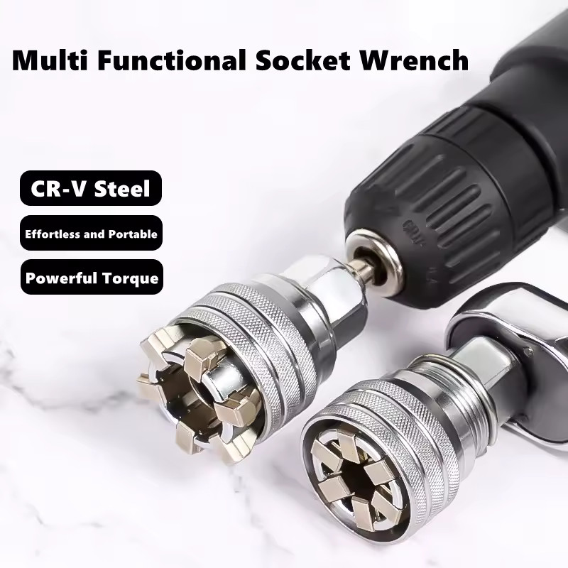 Llave universal ajustable 10-19mm para tuercas y pernos metricos