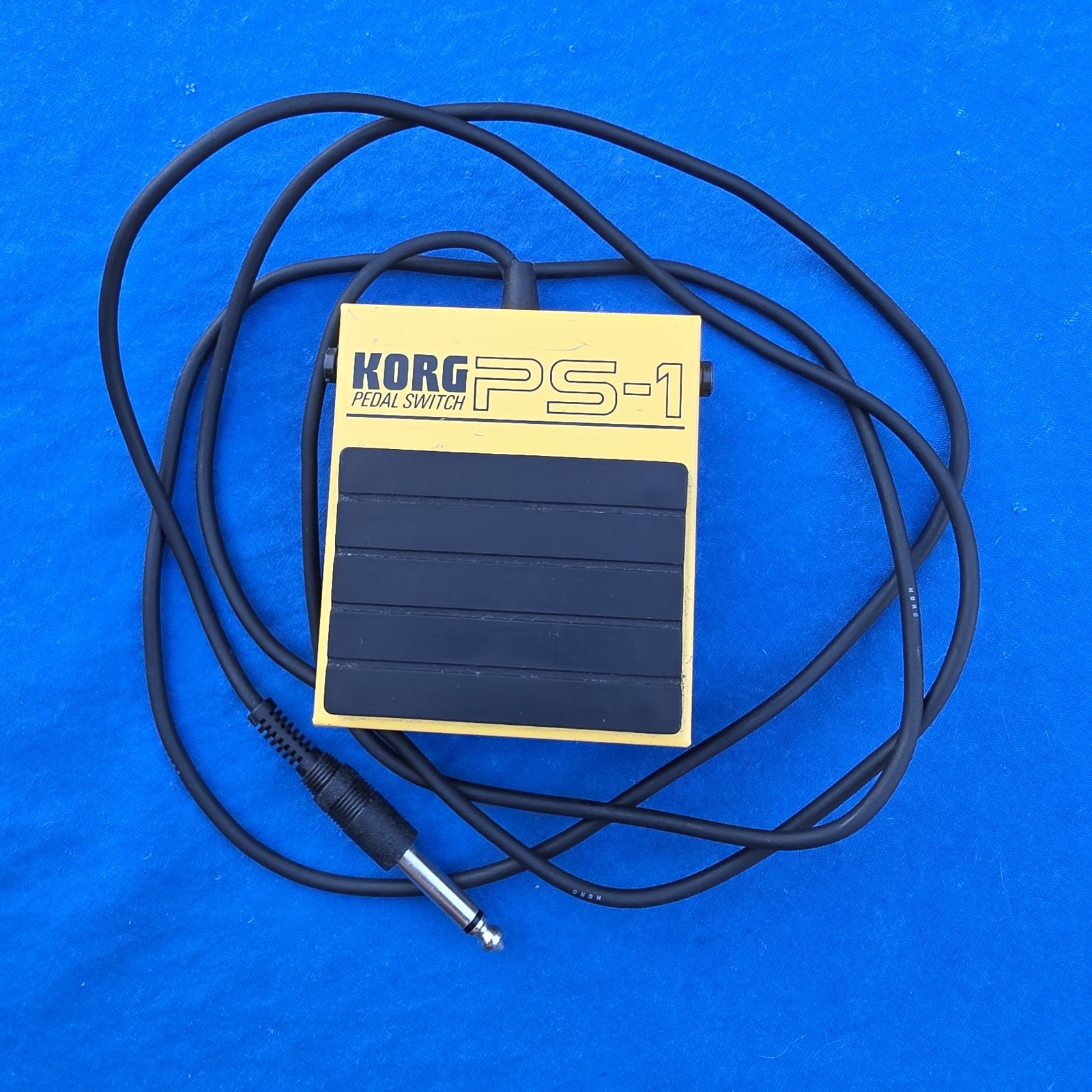 Korg PS-1 Metal Single Momentary Footswitch Pedal & Cord