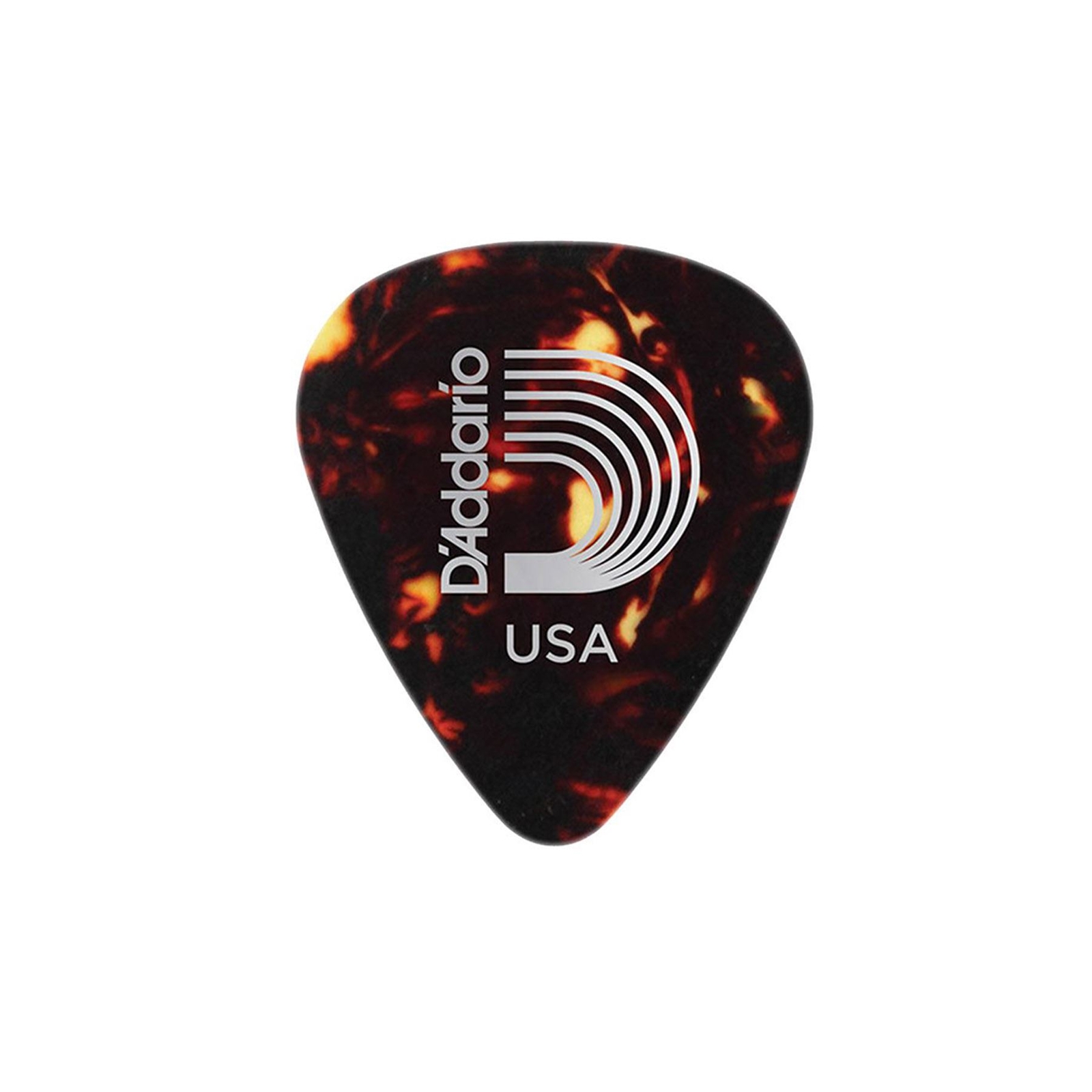 D'Addario Planet Waves 1CSH2 Shell Celluloid Light Guitar Picks - 10-Pack