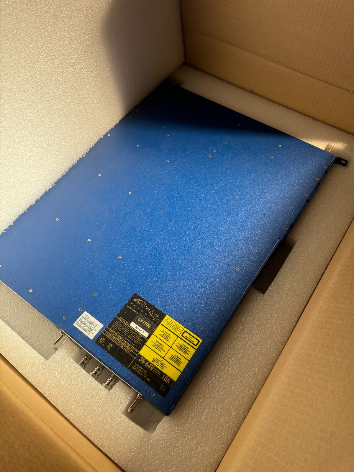 Vecima Networks CableVista CV1100 Chassis + CPU Card(NO MOD CARDS)