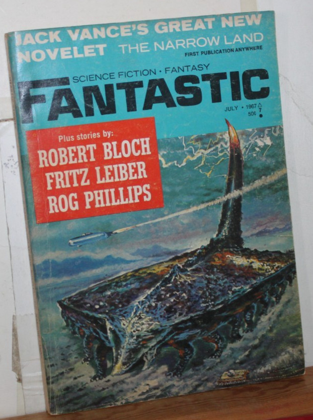 Fantastic Stories  July 1967  Robert Bloch, Fritz Leiber
