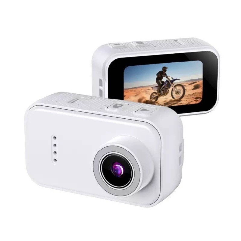 Action Camera Mini Recorder 130° Fisheye Lens Magnet 120 Mins Recording Time
