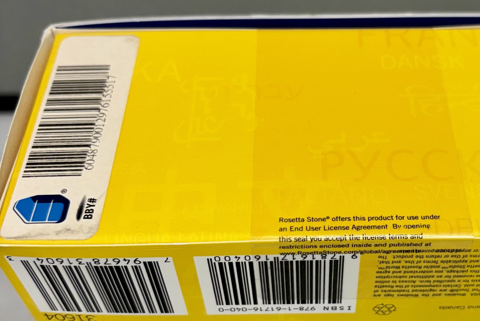 Rosetta Stone Italian Language Software Version 4 – Levels 1–5 – PC/Mac New