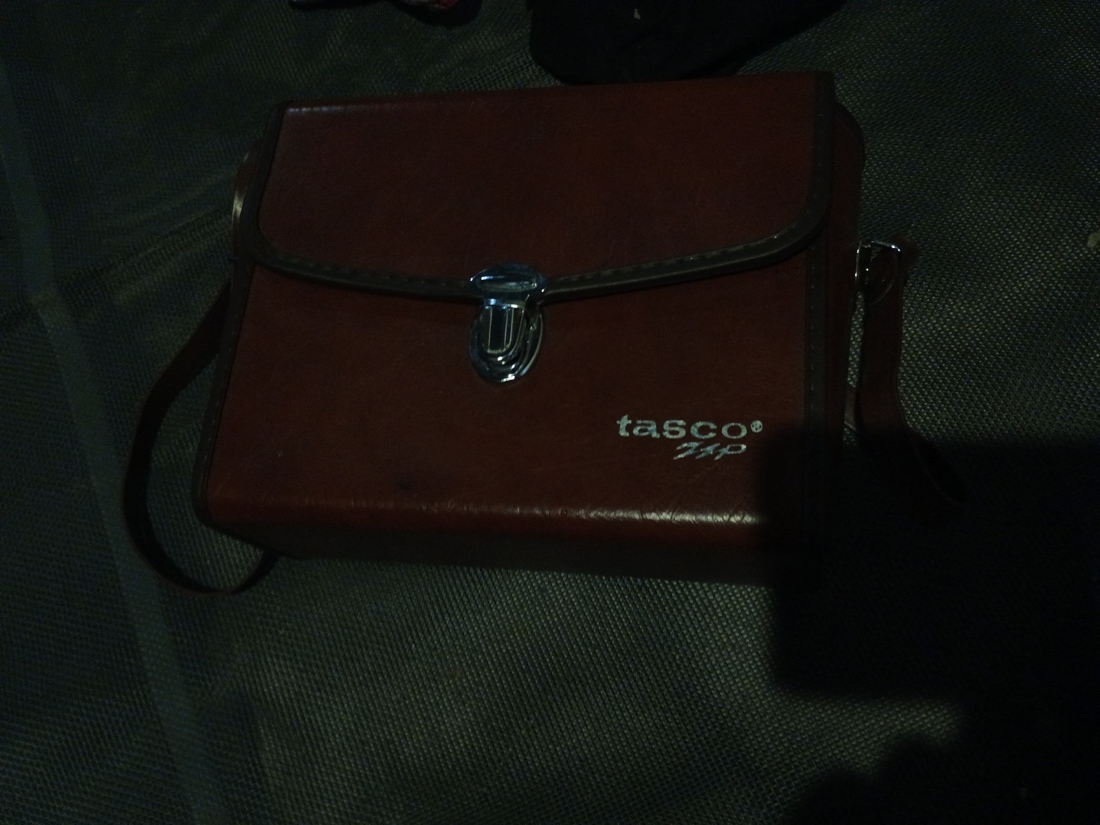 Tasco Binocular Carrying Case/Bag Pouch with Strap, Brown Protective Storage