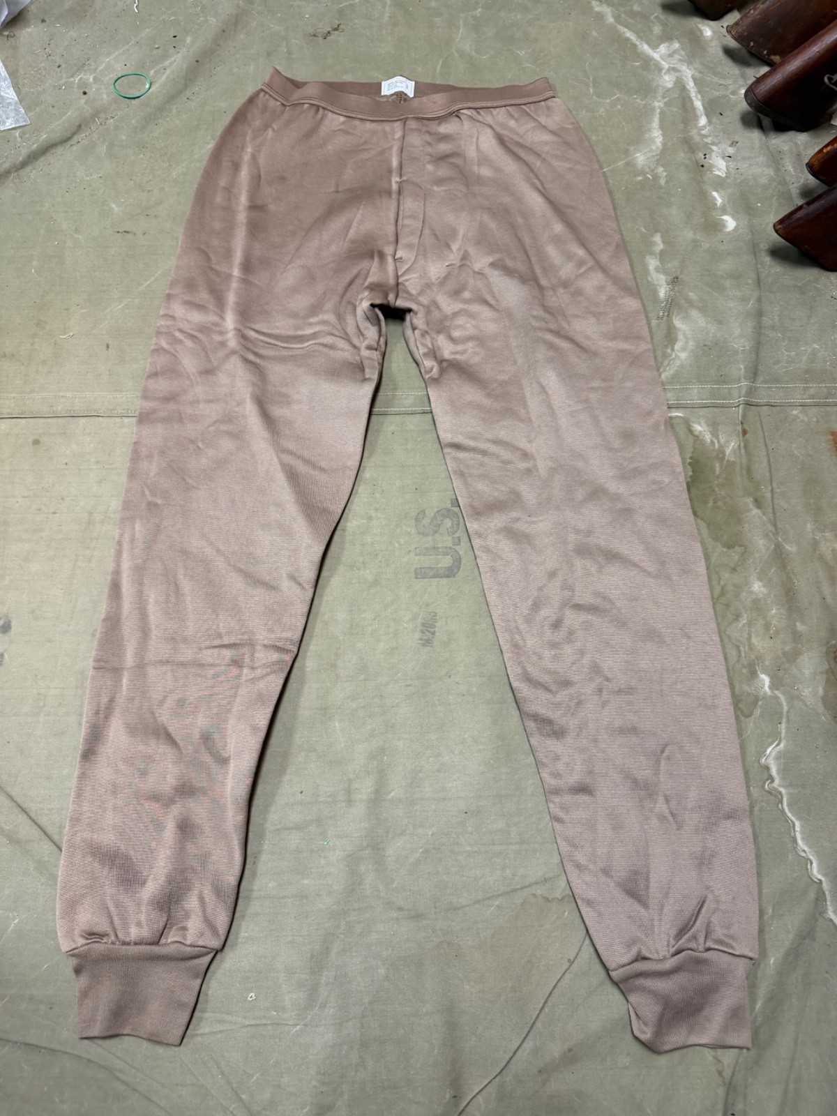 ORIGINAL POST DESERT STORM  US ARMY COLD WEATHER DRAWERS PANTS-XLARGE, 1997