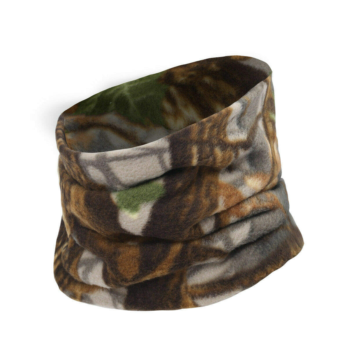 Polar Neck Warmer Gaiter Fleece Ski Face Mask Cover Winter Cold Weather Camo New