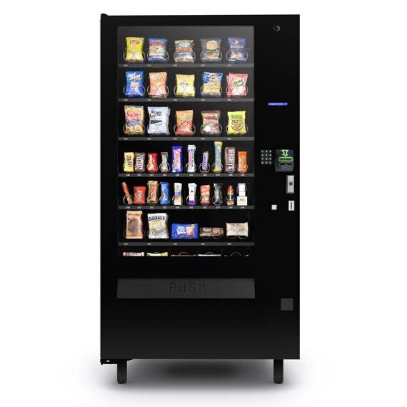 CRANE National 167 VE Revision Door Snack Vending Machine MDB 5-Wide