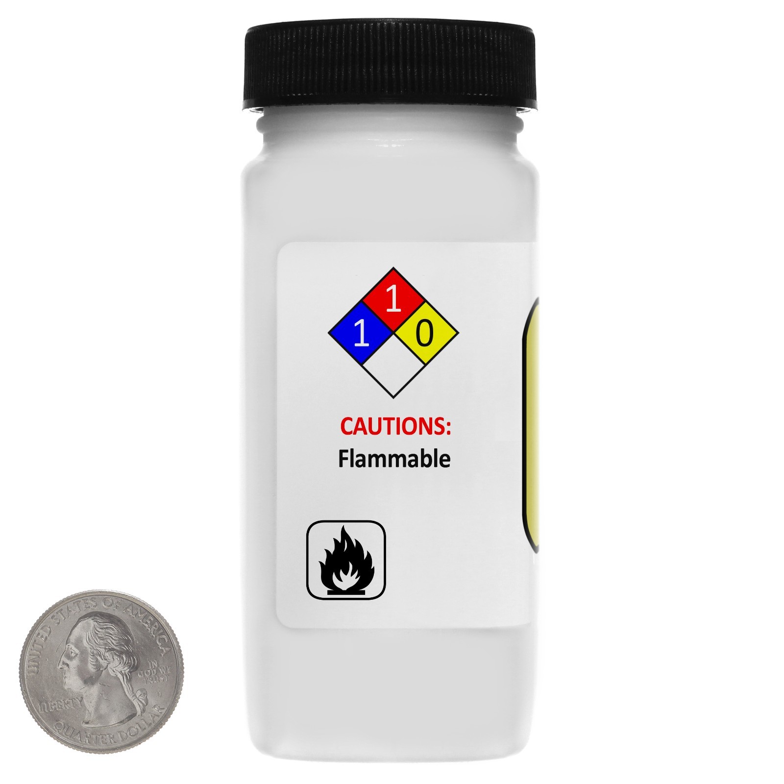Stearic Acid [C18H36O2] 99% ACS Grade Flakes 2 Oz in a Space-Saver Bottle USA