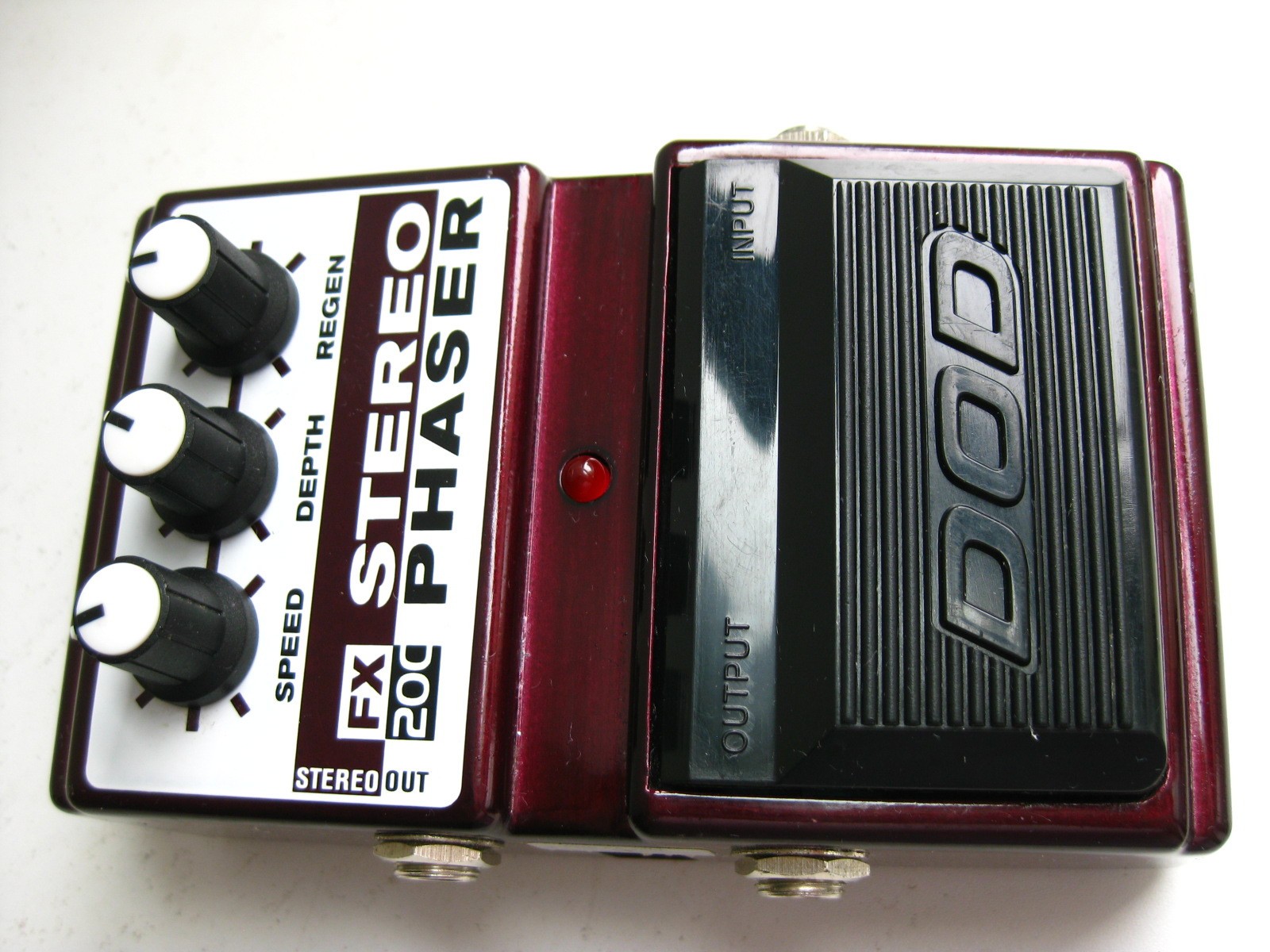 Vintage DOD FX20C Stereo Phaser Guitar Effect Pedal