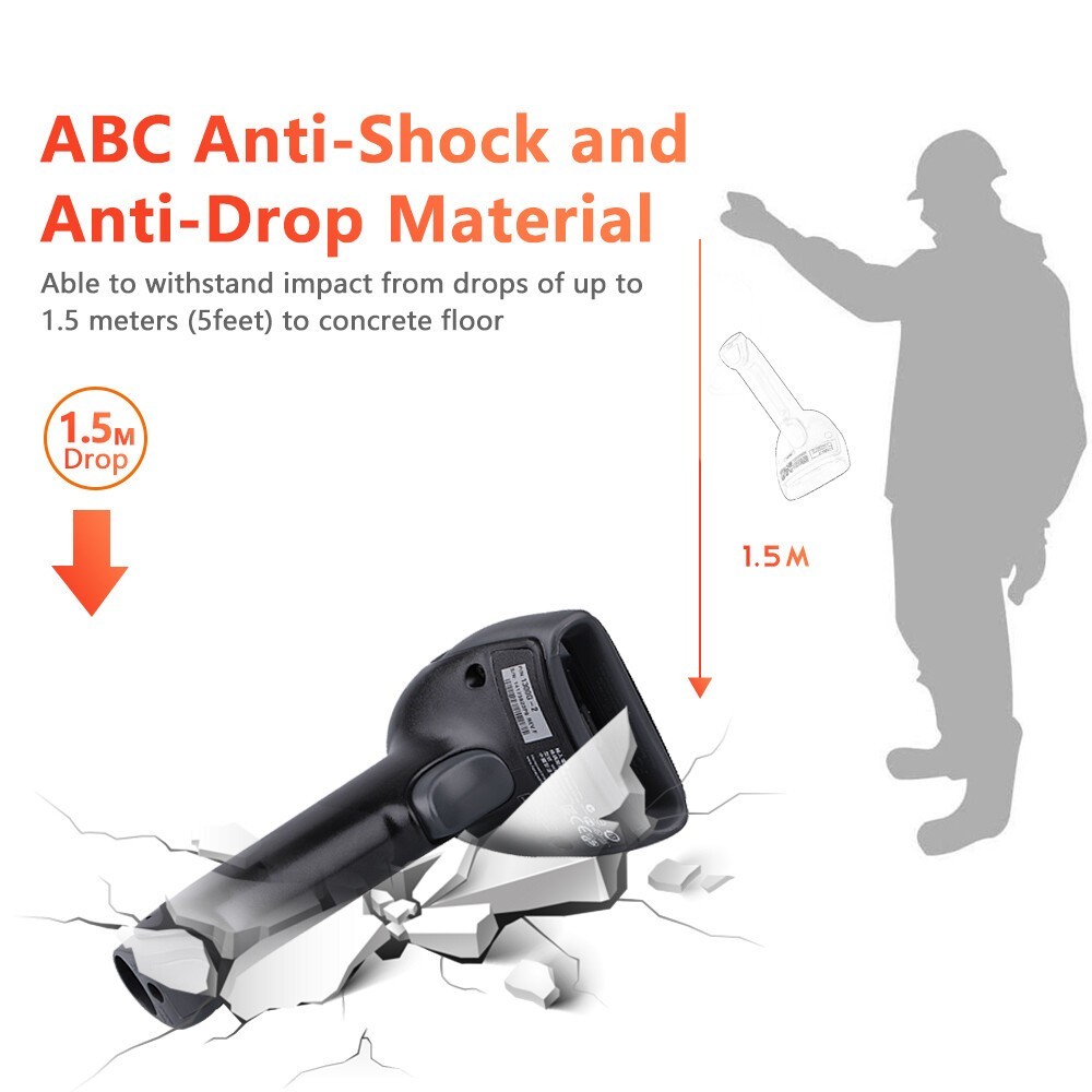 Honeywell Hyperion 1D Handheld Reader With USB Cable Barcode Scanner 1300G-2USB