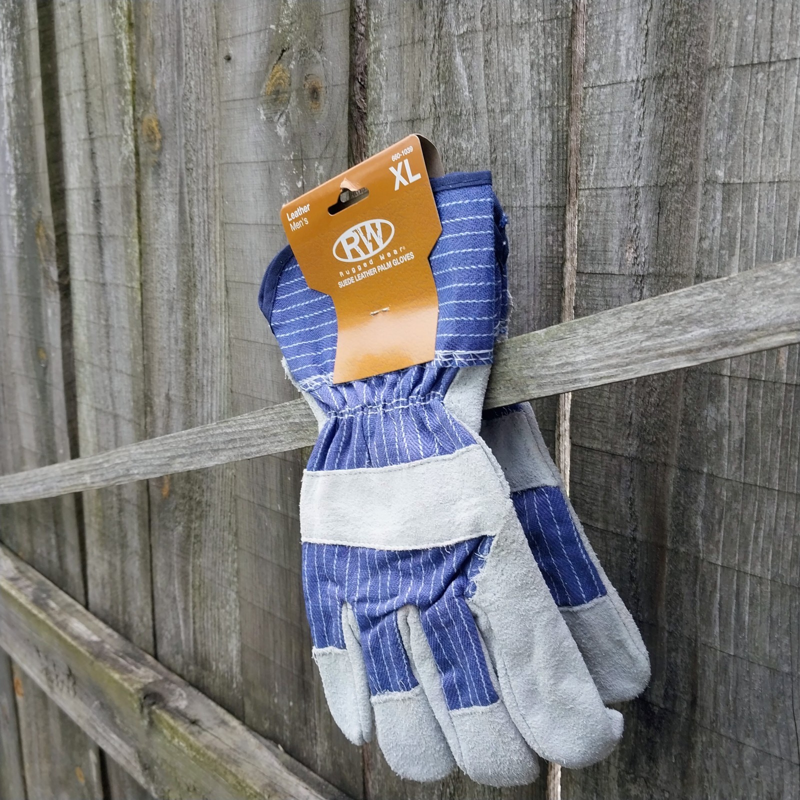 Suede Leather Palm Work Gloves