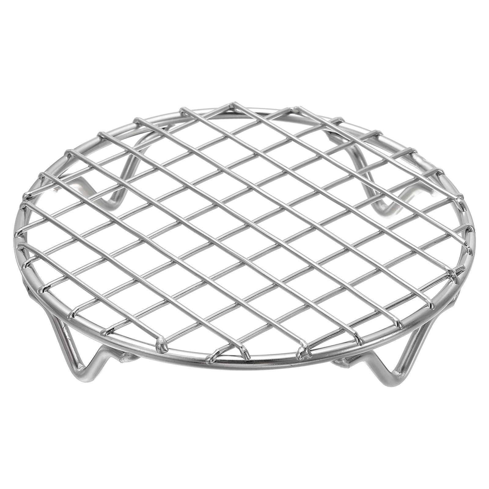 Round Cooking Rack 4.9 Inch Dia for Cooking Silver