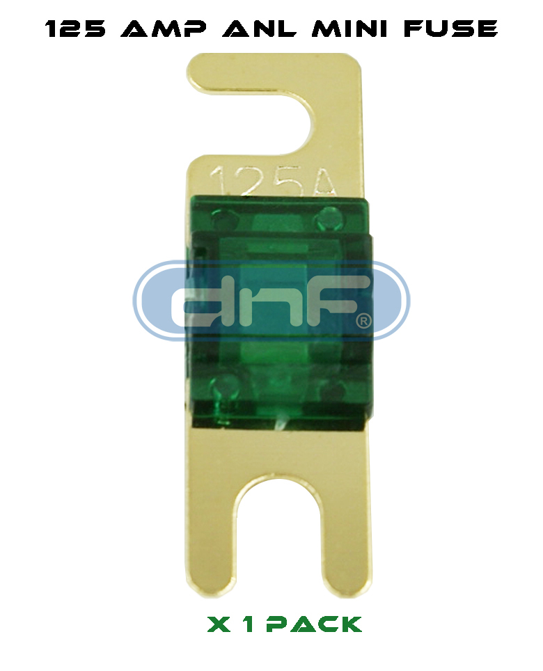 DNF (1 PIECE) ANL MINI FUSE 125 AMP - FREE SAME DAY SHIPPING!