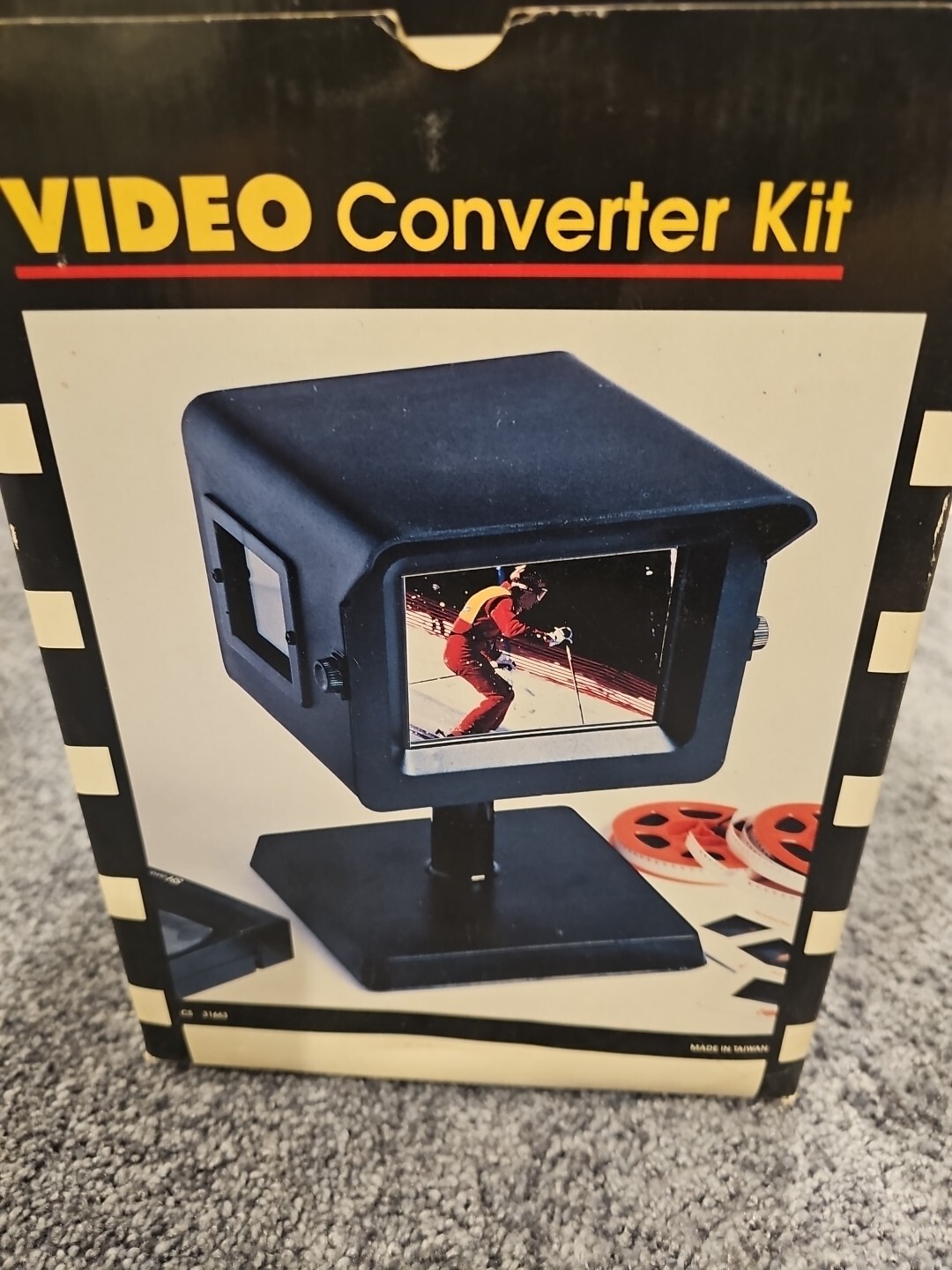 VINTAGE VIDEO-CINE VIDEO CONVERTER KIT Transfer 35mm slides CS 31663