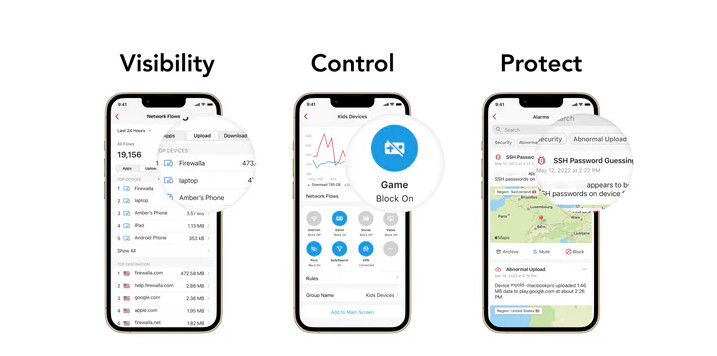 Firewalla: Cyber Security Firewall for Home & Business, Protect Network from Mal