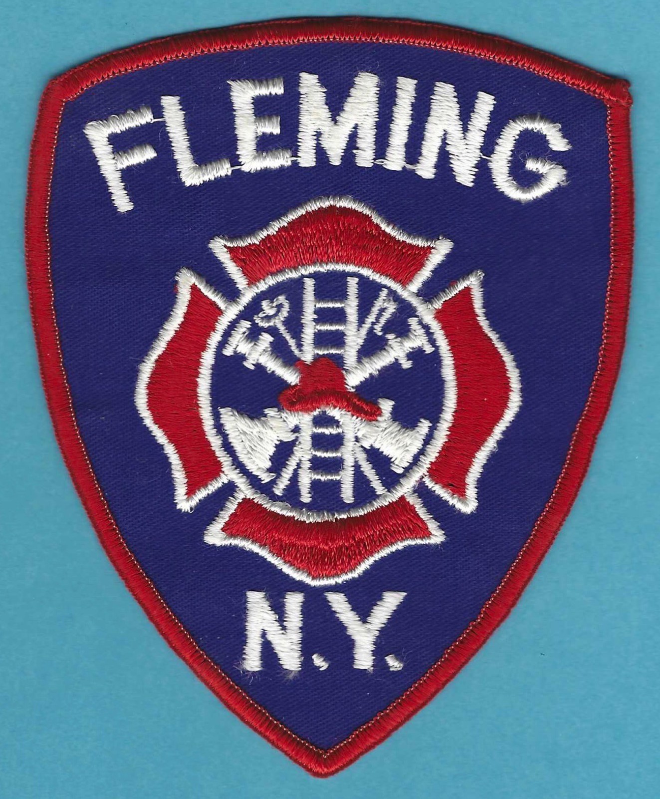 FLEMING NEW YORK FIRE RESCUE PATCH