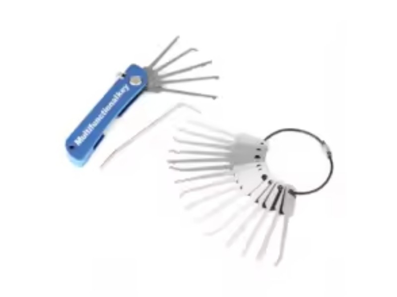 21pcs Stainless Steel Key Practice Set – Professional Door Unlocking Tools