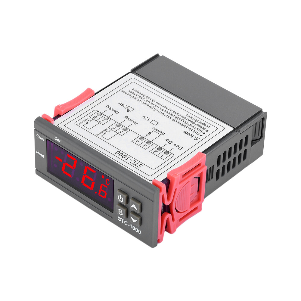 STC-1000 Digital Microcomputer Temperature Controller Thermostat with NTC Sensor