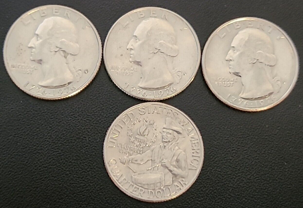 1976 D Bicentennial Drummer Boy Washington Quarter - Circulated / 1776 - 1976